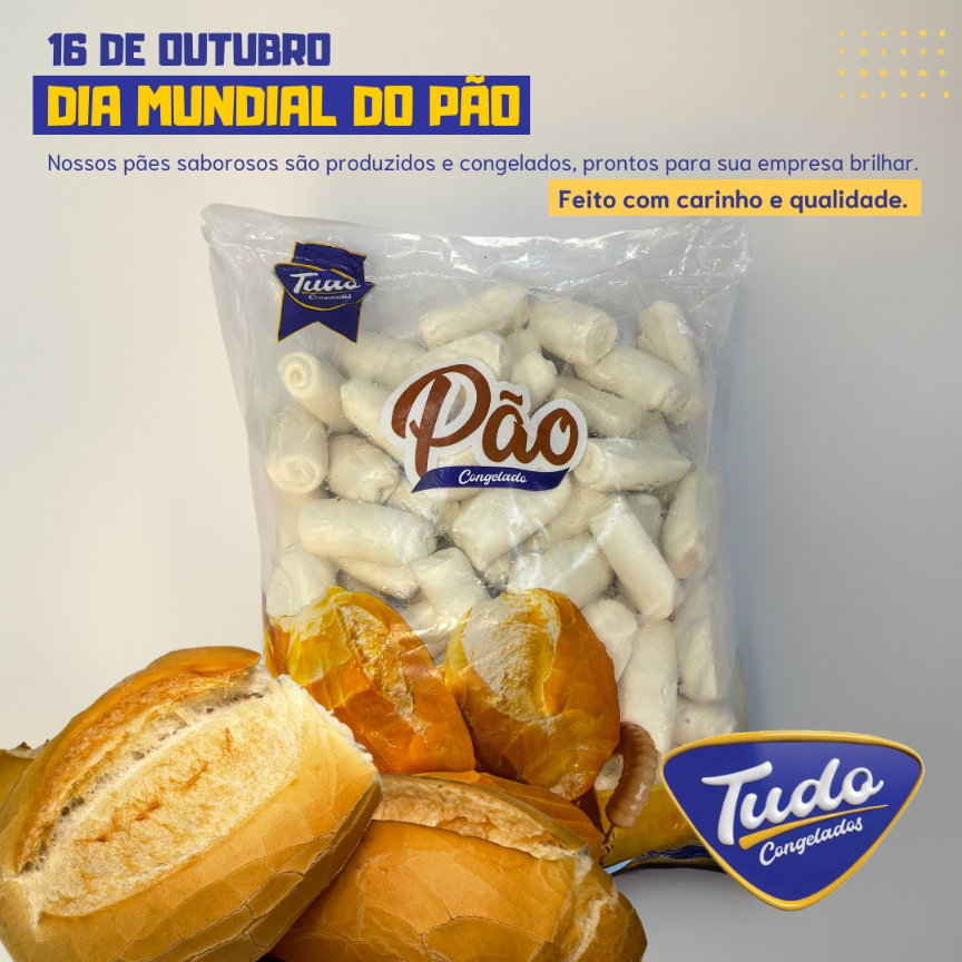 Na Tudo Congelados, celebramos o Dia Mundial do Pão em grande estilo!