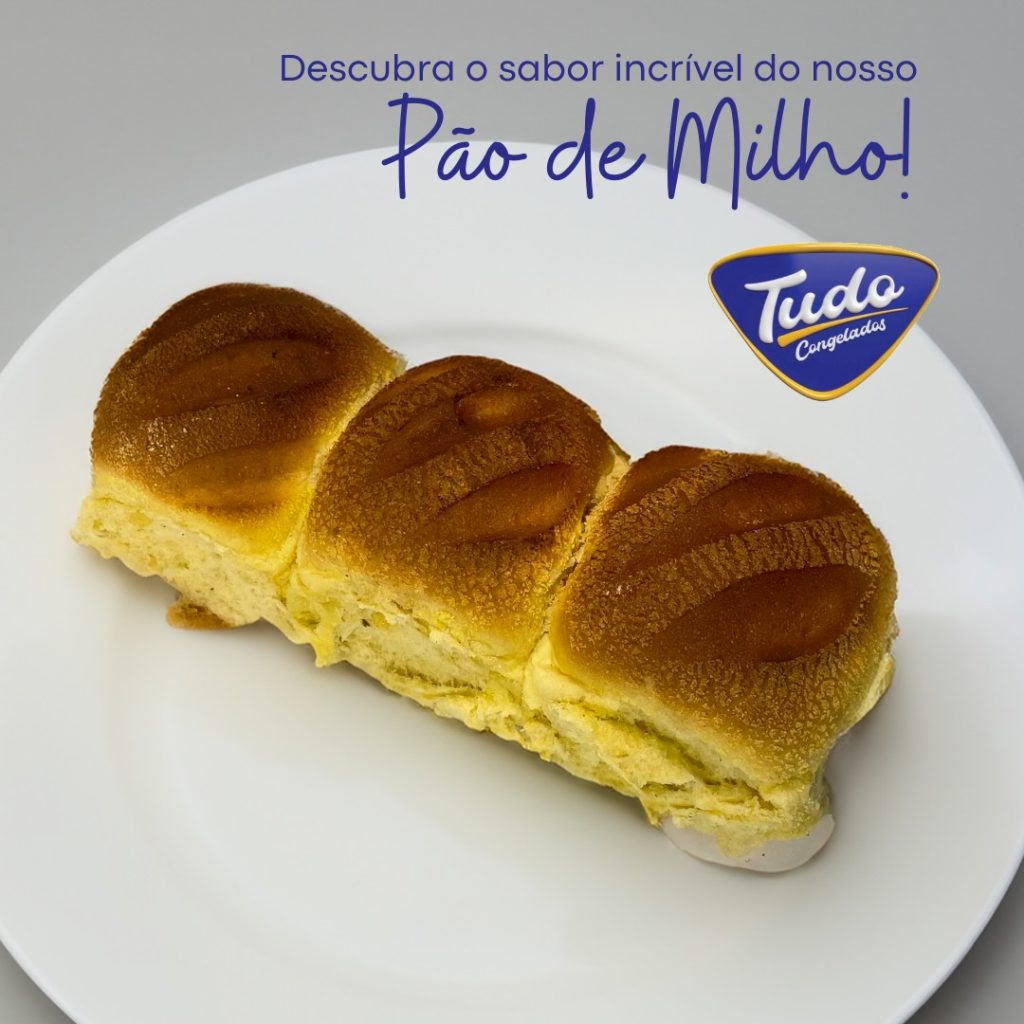 o sabor incrível do nosso Pão de Milho