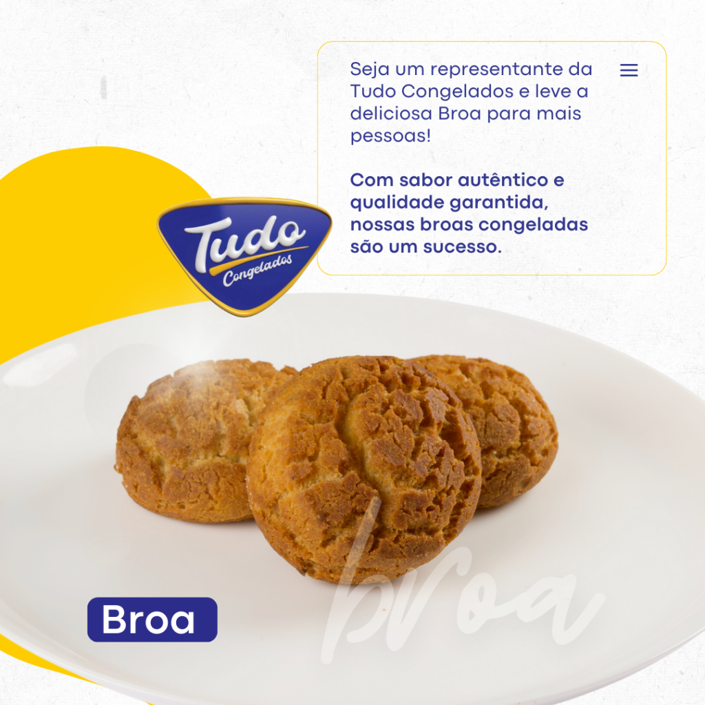 leve a deliciosa Broa para mais pessoas!