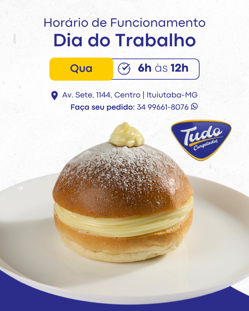 Horário Especial de Funcionamento no Feriado do Dia do Trabalho