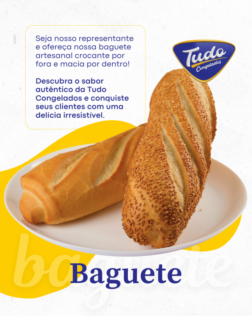 Ofereça nossa Baguete Artesanal: Seja nosso representante
