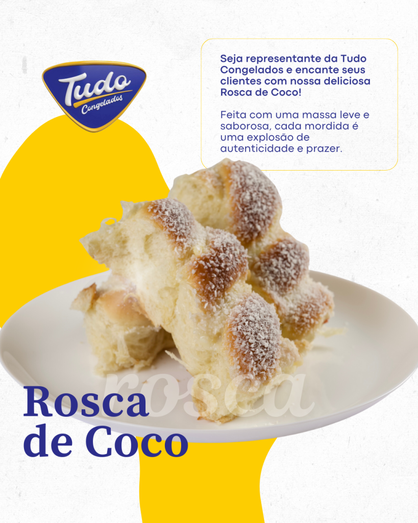 Encante seus Clientes com Nossa Deliciosa Rosca de Coco