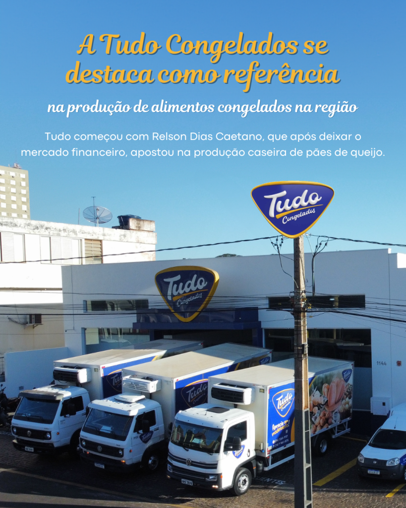 A Tudo Congelados se destaca como referência na produção de alimentos congelados na região.
