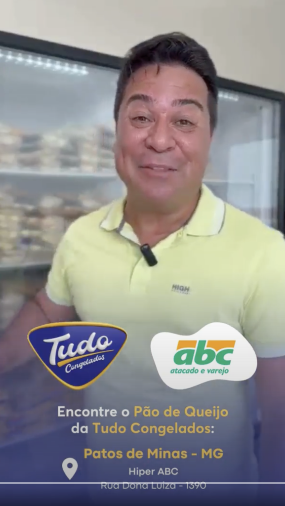 Você pode encontrar os deliciosos produtos da Tudo Congelados em Patos de Minas, Coromandel, São Gotardo e Araxá! Agora você pode encontrar os deliciosos produtos da Tudo Congelados em Patos de Minas, Coromandel, São Gotardo e Araxá! Nosso pão de queijo é feito com muito queijo, garantindo aquele sabor irresistível que você ama. Não perca tempo e experimente o melhor de Minas Gerais na sua mesa!