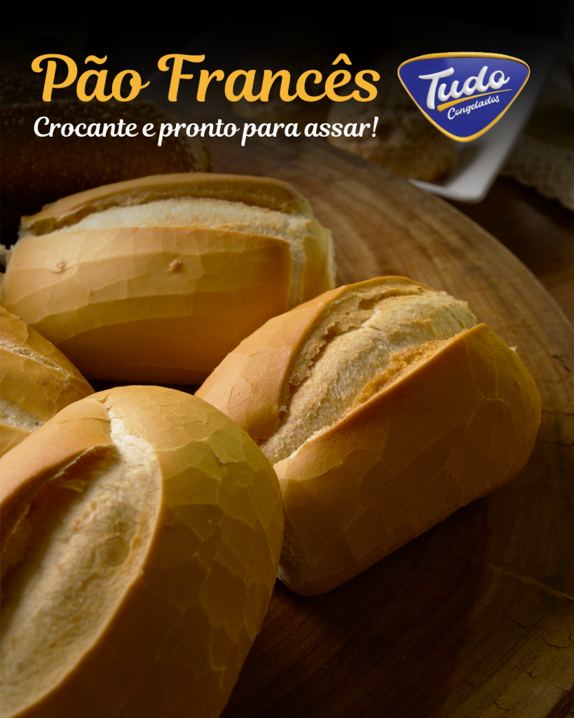 Pão Francês. Nosso pão francês é perfeito para qualquer ocasião!