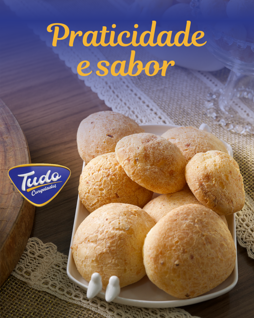 Praticidade e sabor. O que não falta na Tudo Congelados é variedade para o seu café-da-manhã! Se você gosta de praticidade sem deixar de lado o melhor do gostinho de Minas Gerais, você precisa conhecer nossa linha de produtos congelados!
