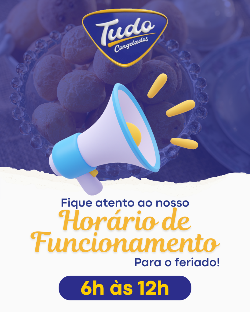 Horário de Funcionamento Feriado