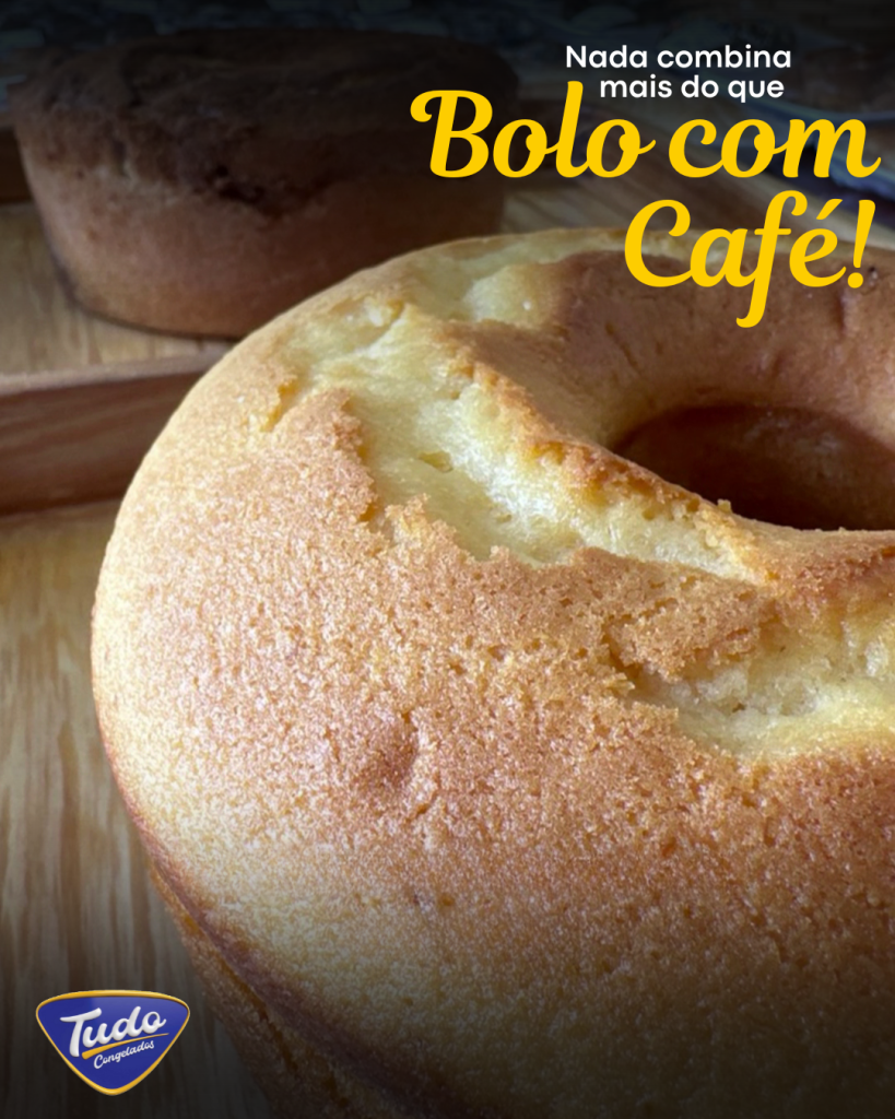 Aquele bolo com café, vem buscar!