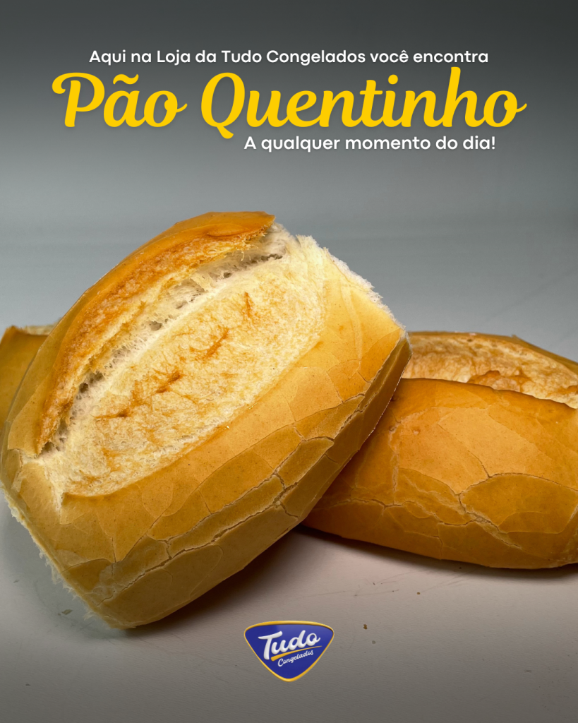 Pão quentinho toda hora. Chegou aquela hora do dia em que bate a vontade de um pão quentinho?