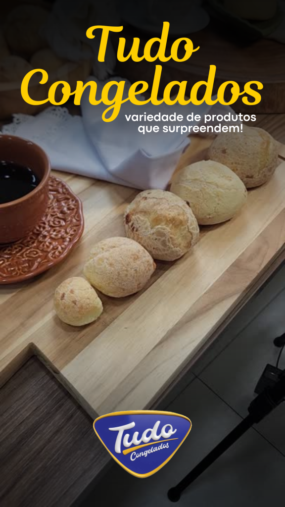 Tudo Congelados: uma linha completa para o seu negócio! Tudo Congelados: variedade de produtos que surpreendem!