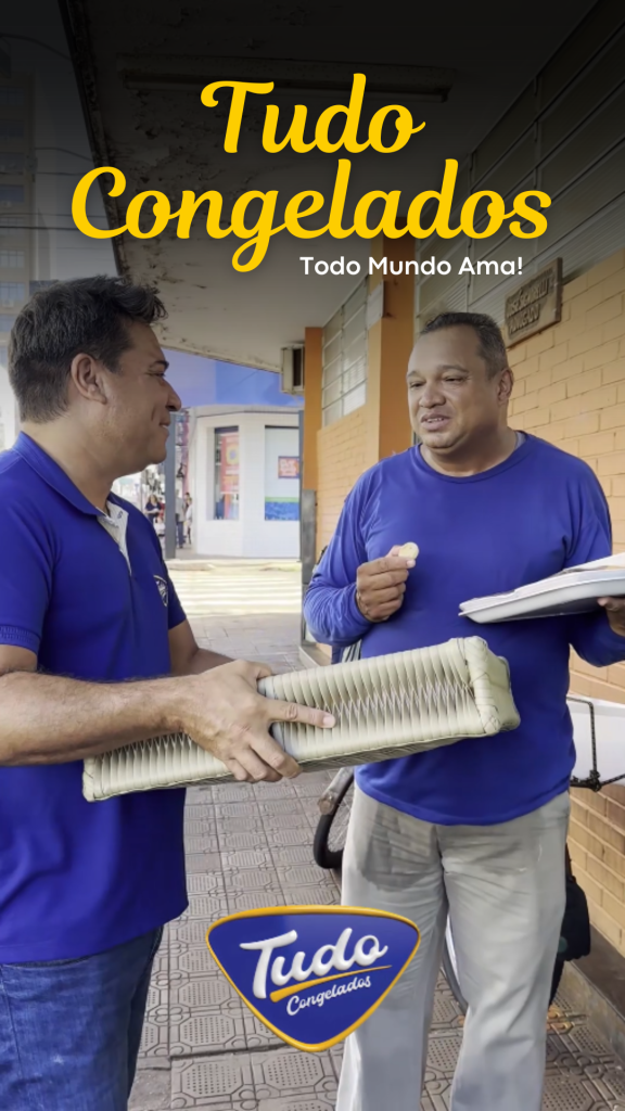 O Pão de Queijo que Todo Mundo Ama: Marcelo na Rua com a Tudo Congelados! O Marcelo tá nas ruas mostrando por que o pão de queijo da Tudo Congelados é tão especial!