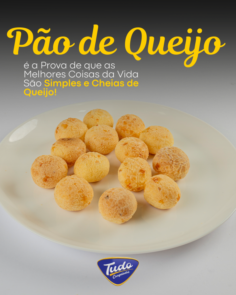 Pão de Queijo é a Prova de que as Melhores Coisas da Vida São Simples e Cheias de Queijo! E aí, já garantiu o seu?