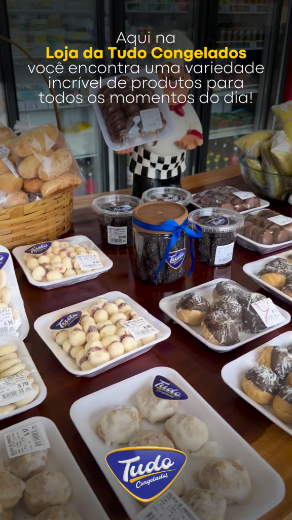 Variedade que Você Precisa na Tudo Congelados! Na Loja da Tudo Congelados, você encontra uma variedade incrível de produtos para todos os momentos do dia!