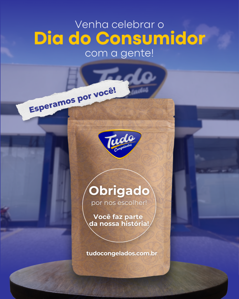 Convite dia do Consumidor. Pit Stop Tudo Congelados – Um mimo especial para você! Amanhã, sábado (15/03), temos convite especial para você!
