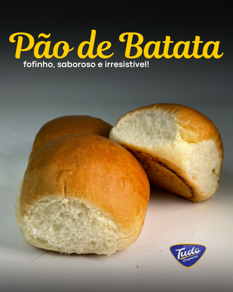 Pão de batata: Sabor e Maciez para Seu Negócio! Pão de Batata: fofinho, saboroso e irresistível!