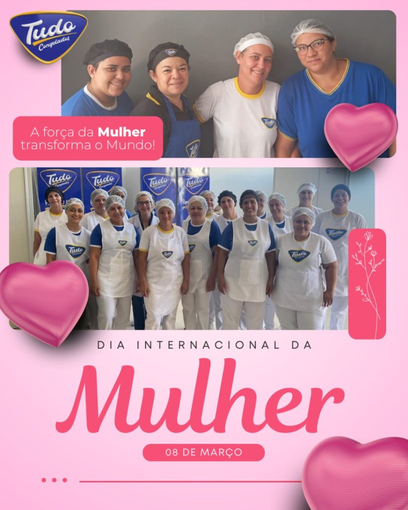 Dia internacional da mulher. Elas transformam trabalho em excelência! Na indústria, cada detalhe importa, e o talento das mulheres faz diferença.