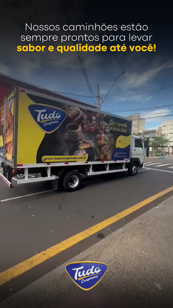 Frota sempre preparada para levar o melhor até você. Nossos caminhões estão sempre prontos para levar sabor e qualidade até você!