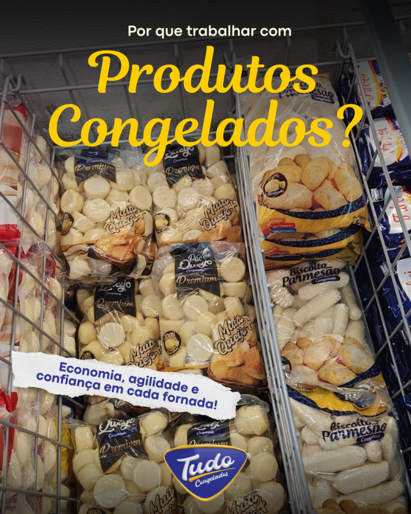 Por que trabalhar com panificados congelados? Trabalhar com panificados congelados permite que o lojista produza sob demanda, evite perdas e mantenha a qualidade do primeiro ao último produto.