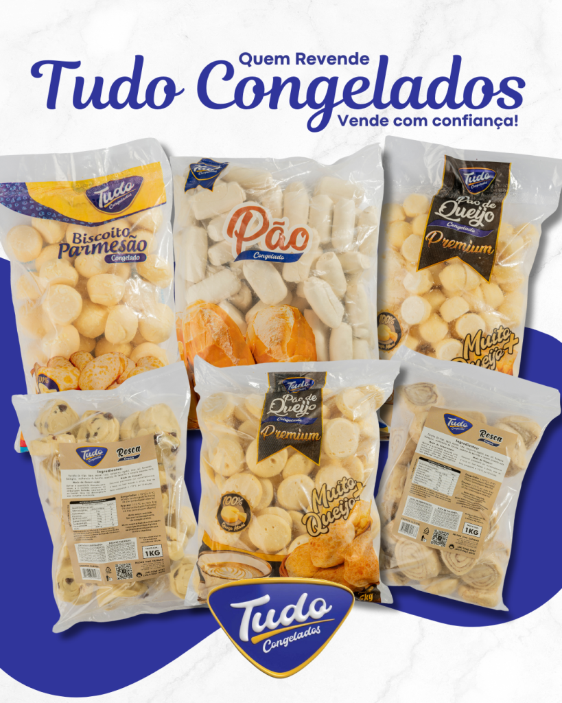 Quem revende Tudo Congelados, vende com confiança! Seja mais um comércio a apostar nesse diferencial.