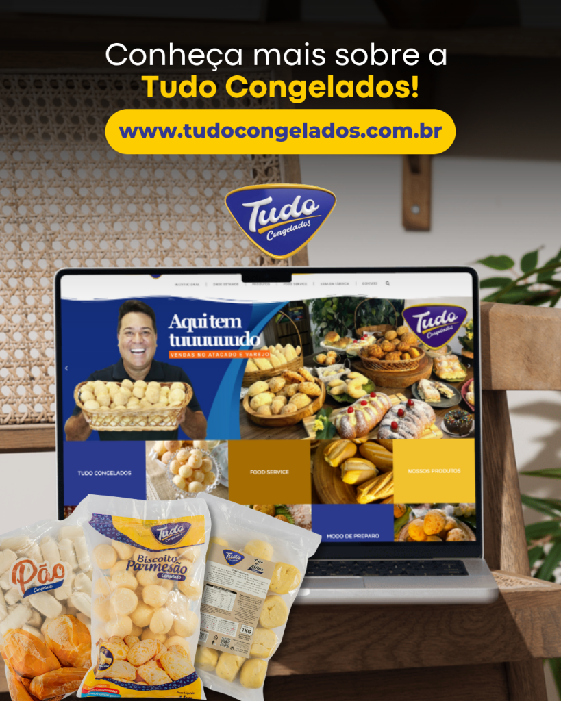 Agora ficou ainda mais fácil conhecer a Tudo Congelados!Acesse nosso site e confira todas as linhas de produtos, informações técnicas, fotos e detalhes que fazem toda a diferença na hora da escolha!