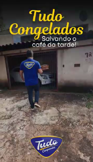 Blitz Tudo Congelados. Chegamos na hora certa: com pão de queijo quentinho da Tudo Congelados! Marcelo já deu a dica
