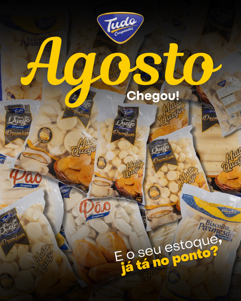Comece Agosto com o pé direito! Agosto já chegou — e com ele, novas oportunidades pra vender mais!