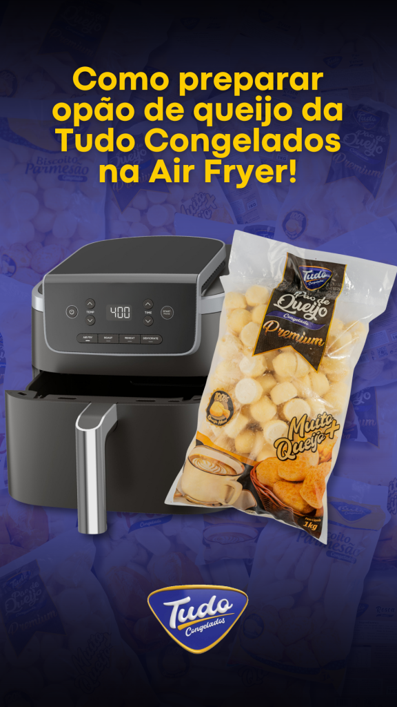 Como fazer pão de queijo na Air Fryer. Pão de queijo na airfryer: simples, prático e irresistível!