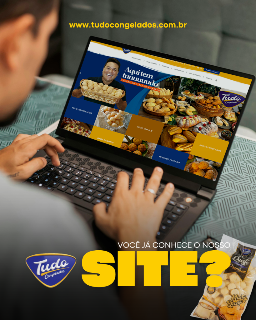Site. Quer conhecer todos os nossos produtos? No site da Tudo Congelados você encontra informações completas sobre a nossa linha, além de descobrir onde já estamos presentes e como se tornar um parceiro.