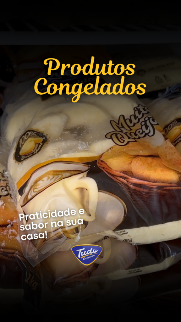 Produtos Congelados. Na loja da Tudo Congelados você encontra uma variedade de produtos congelados prontos para facilitar seu dia a dia: pão de queijo, roscas, broas e muito mais.