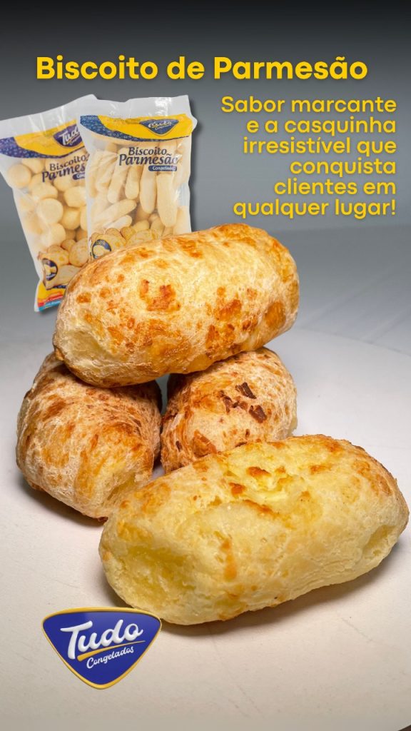 Produção do biscoito de parmesão. Veja como deixamos o biscoito de parmesão ainda mais delicioso! Quer oferecer esse sucesso no seu negócio?