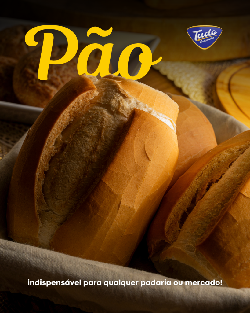 Pão Francês Crocante por fora, macio por dentro e sempre fresquinho: o pão francês da Tudo Congelados é indispensável para qualquer padaria ou mercado.