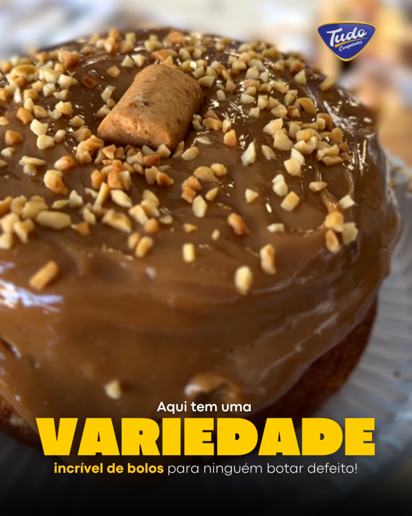 Produtos em destaque: Bolos variados Tem opções para todos os gostos: fofinhos, saborosos e prontos para deixar seu café da manhã, lanche ou sobremesa ainda mais especiais.