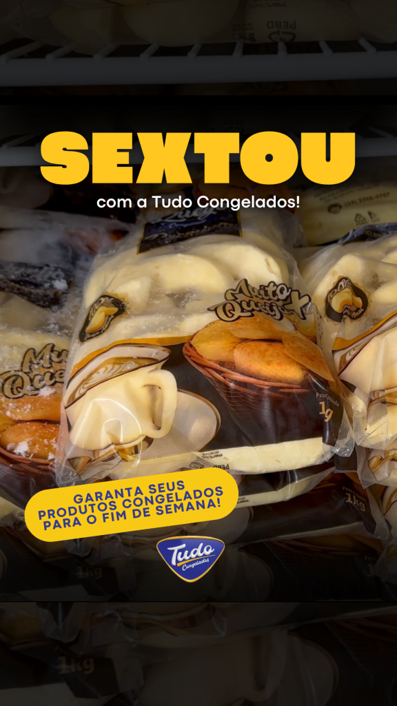 Produtos congelados para o seu final de semana!