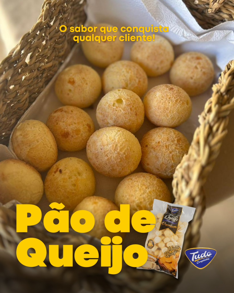 Produto em destaque: Pão de Queijo