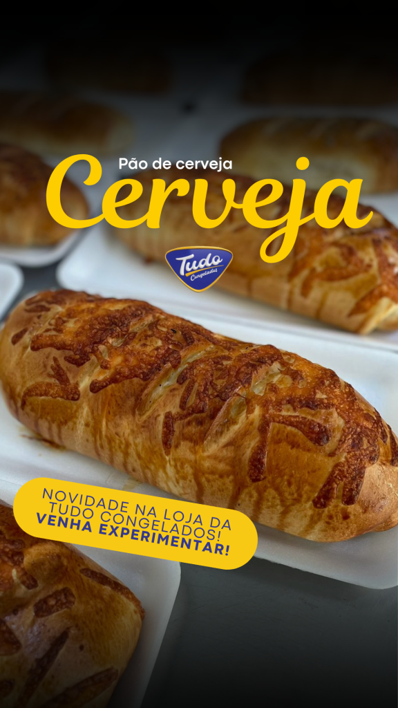 Novidade: Pão de Cerveja. Perfeito pra saborear no lanche, com frios ou pra acompanhar aquele café de sempre com um toque diferente.